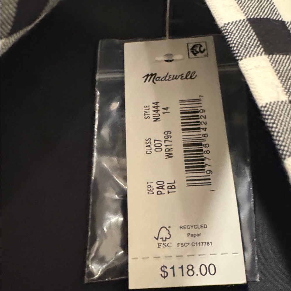Madewell Single-Breasted Crewneck Vest - NWT - Picture 7 of 8